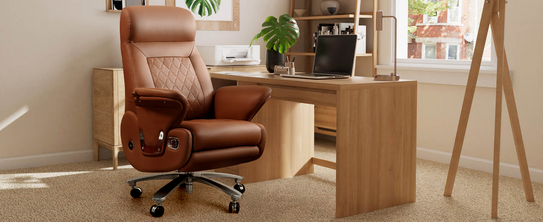 Ergonomischer Bürostuhl für gesunden Rücken im Büro