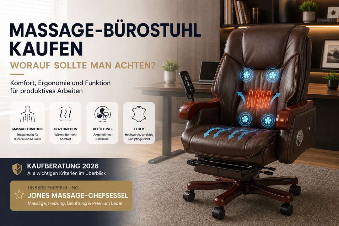 Massage-Buerostuhl kaufen: Worauf sollte man achten?