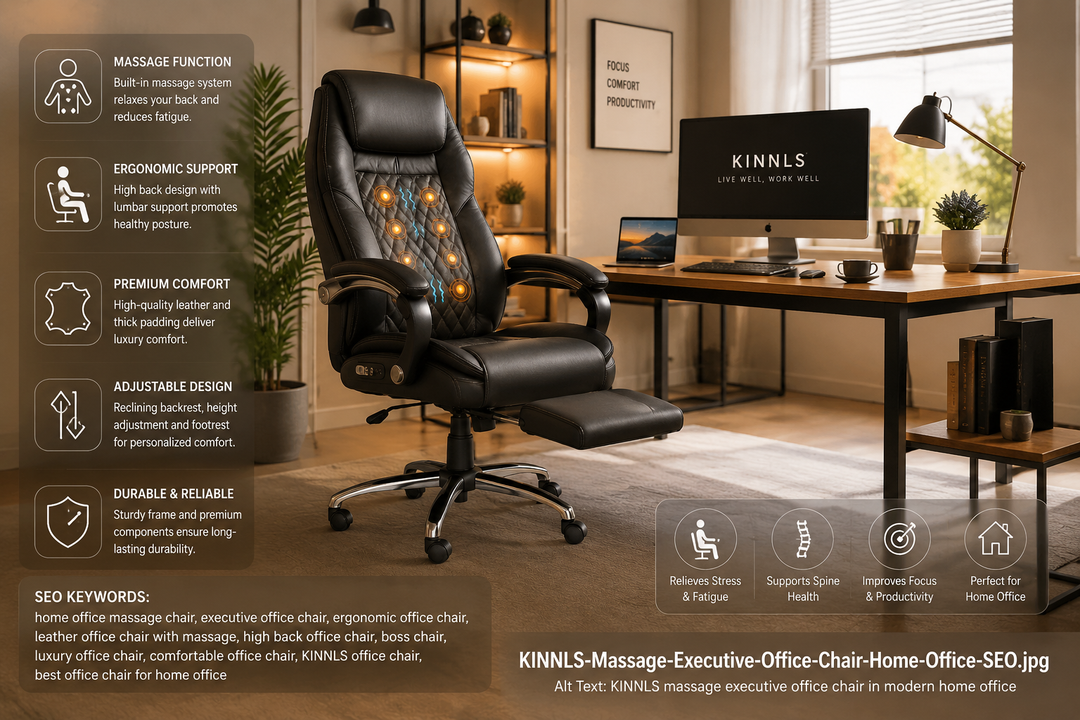 Bürostuhl mit Massagefunktion: Lohnt sich das für lange Arbeitstage?