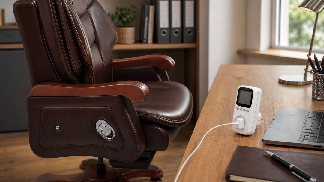 Verbraucht ein Bürostuhl mit Massagefunktion viel Strom?