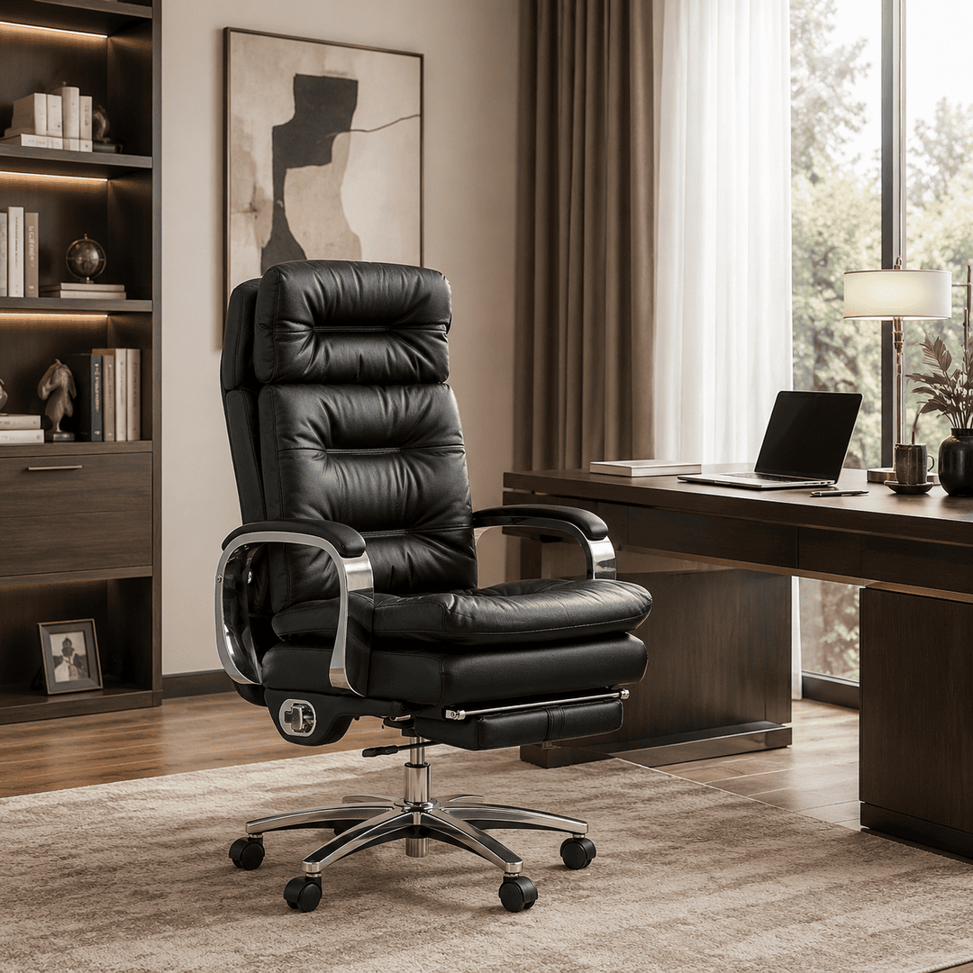 Chefsessel aus Leder
