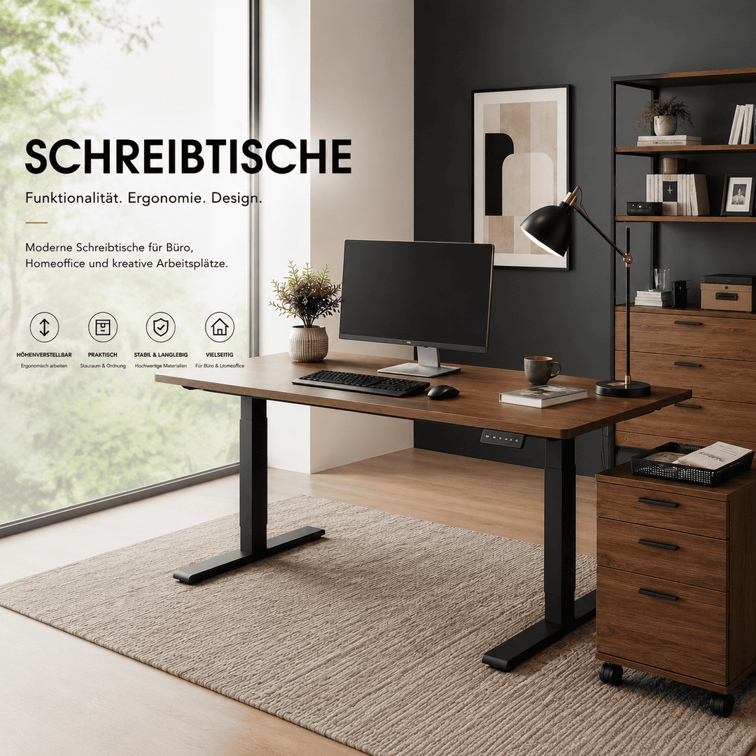 Schreibtische-Seriendiagramme