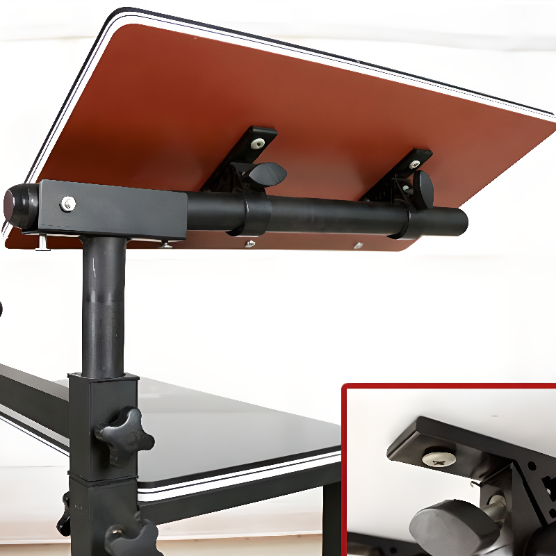 WS-66 Mobiler Steh-Sitz-Schreibtisch höhenverstellbar