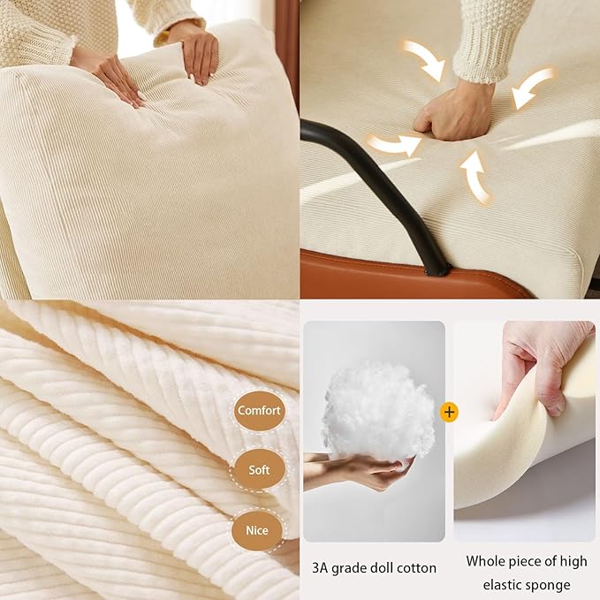Relax-Schaukelstuhl mit Liegefunktion – komfortabler Relaxstuhl für Zuhause