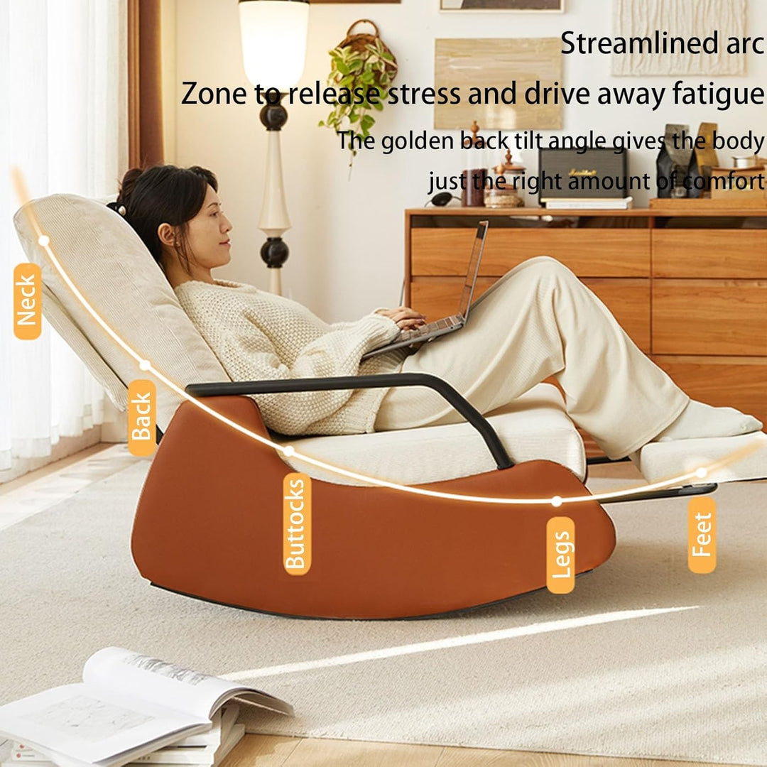 Relax-Schaukelstuhl mit Liegefunktion – komfortabler Relaxstuhl für Zuhause