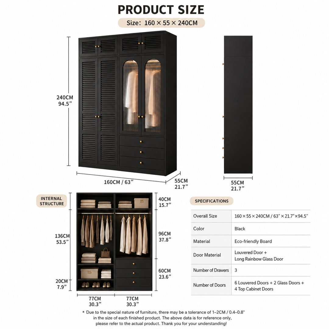 Jones Moderner Schlafzimmerschrank
