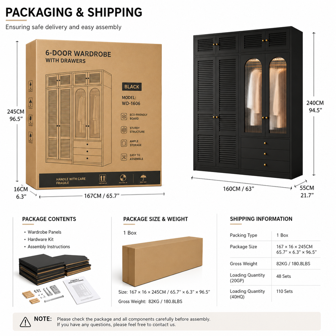 Jones Moderner Schlafzimmerschrank