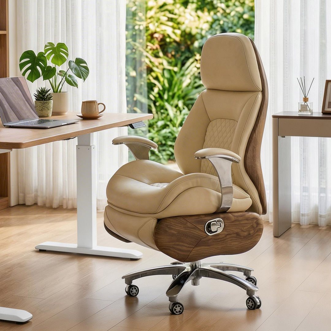 MORGAN elektrischer Bürostuhl im modernen Homeoffice