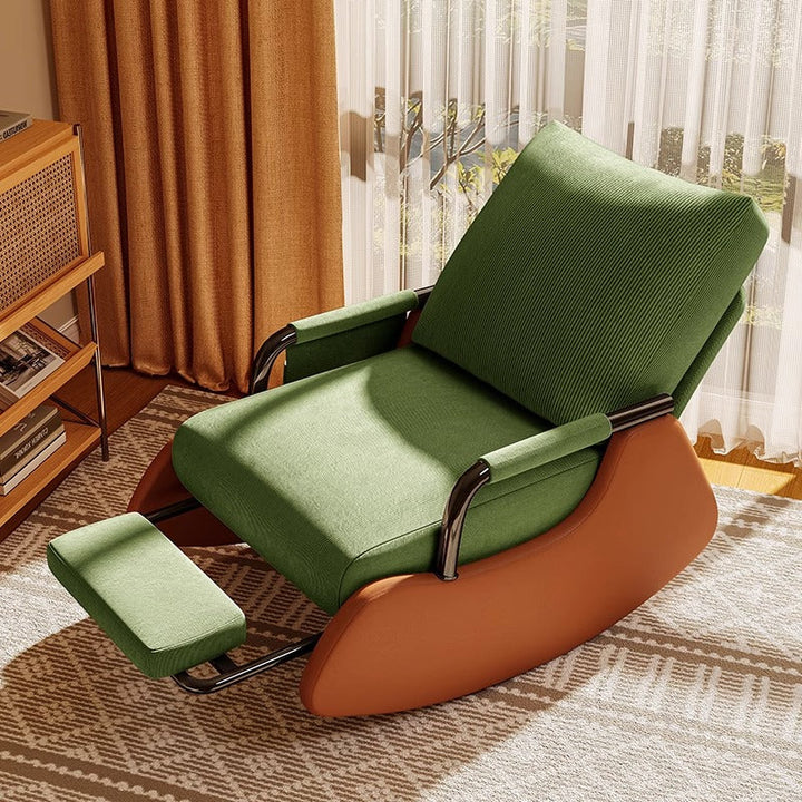 Relax-Schaukelstuhl mit Liegefunktion – komfortabler Relaxstuhl für Zuhause