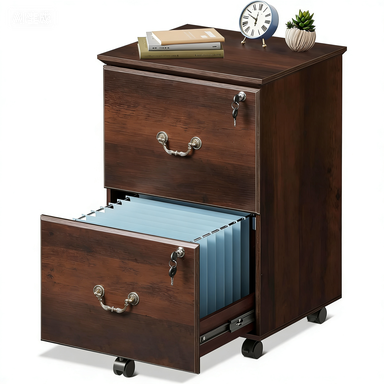 Mason Rollcontainer mit 2 Schubladen