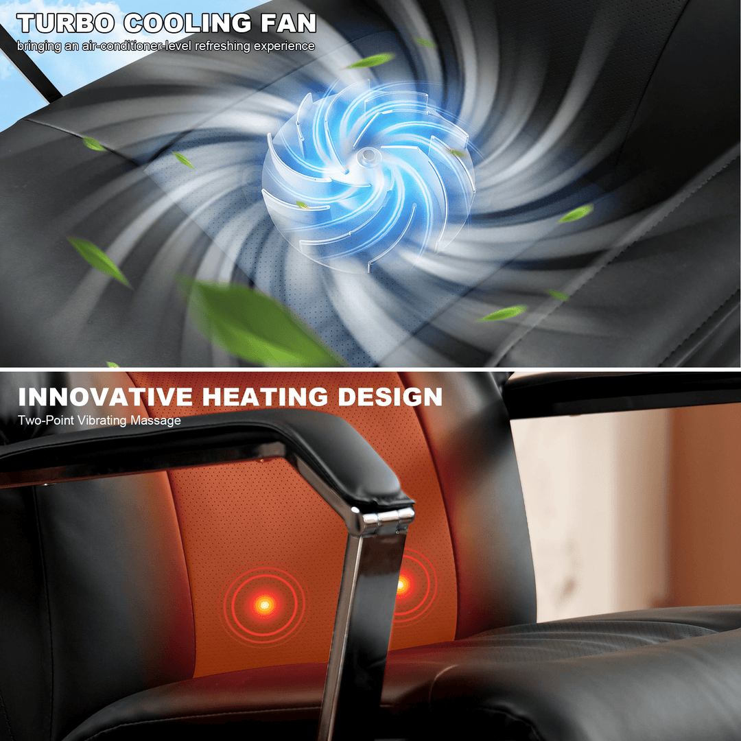 Office Chair with Reclining Function – Carlo Electric Recliner